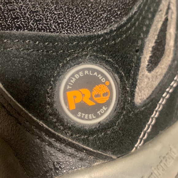 Timberland Pro Series Low Top Steel Toe Safety Shoes Lace Up Men size 8.5W - Picture 4 of 17